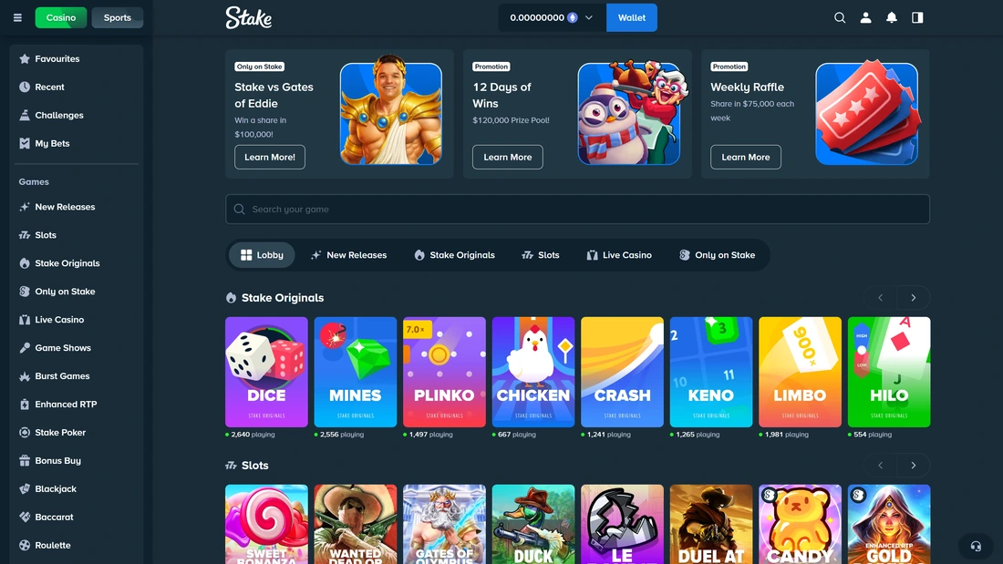 Stake Slots